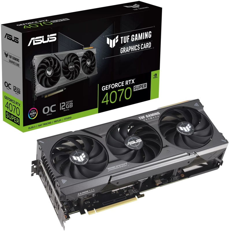 مادربرد ایسوس مدل RTX4070 SUPER TUF OC 12G